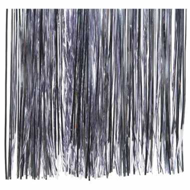 10x zakjes lila paarse kerstboom versiering lametta haar