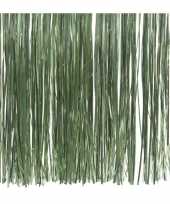 10x zakjes salie groene kerstboom versiering lametta haar