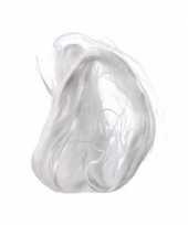Witte kerstdecoratie fee nhaar 20 gram